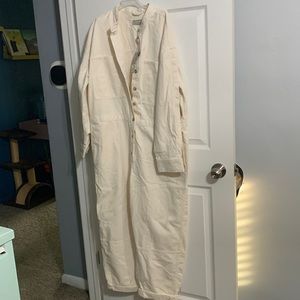 Everlane Canvas Painters Jumpsuit